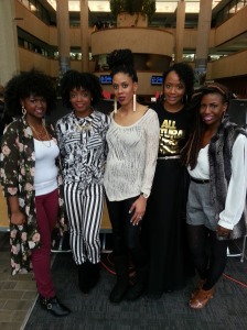 Some of my blogger boos Parisade, Meechy, and Donedo and Nicole :)